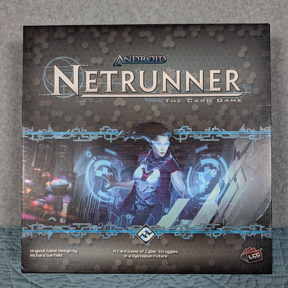 Android Netrunner The Card Game Core Set Fantasy Flight Games Cyberpunk LCG